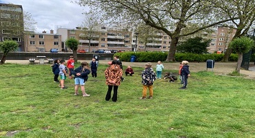 Buiten sporten - groep 5B