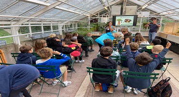 Groep 8b bezoekt de Hortus Botanicus