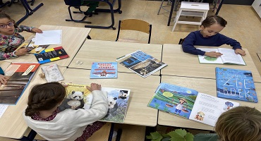 Kinderboekenweek in groep 4A