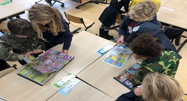 Groep 4A  gaat gezellig de herfstvakantie in