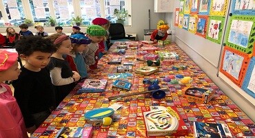 Sinterklaasfeest in groep 4B