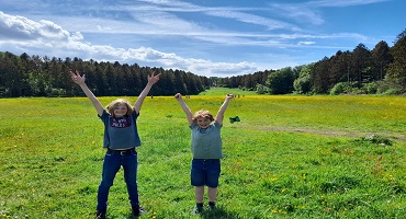 Groep 7A naar het Amsterdamse bos