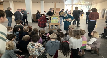 groep 4b bezoekt het van Gogh Museum